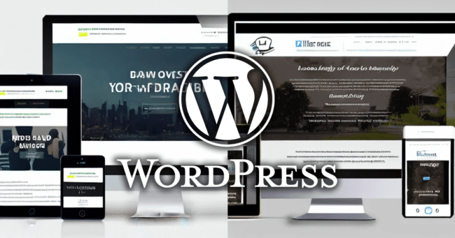 Website design in WordPress