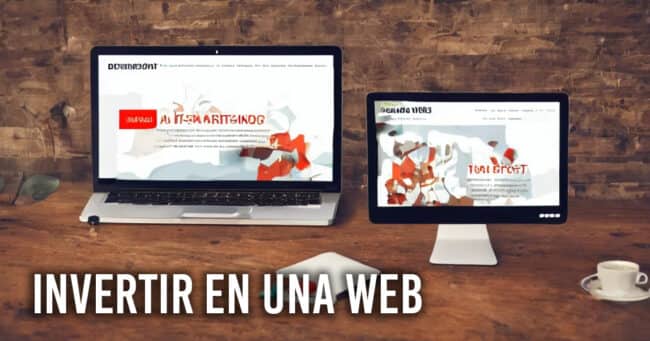 Investing in a website