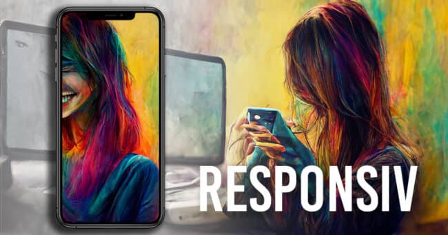 Responsive and adaptive web design