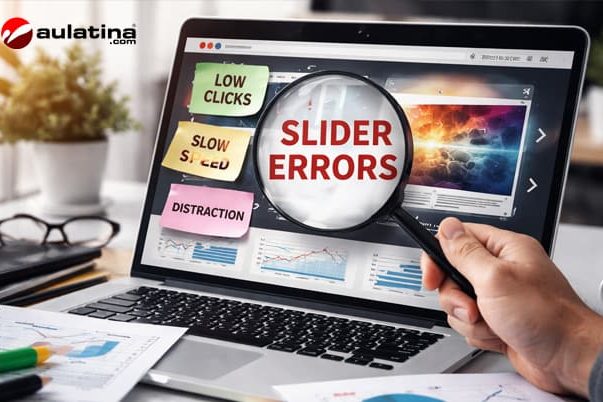 Errores en sliders web