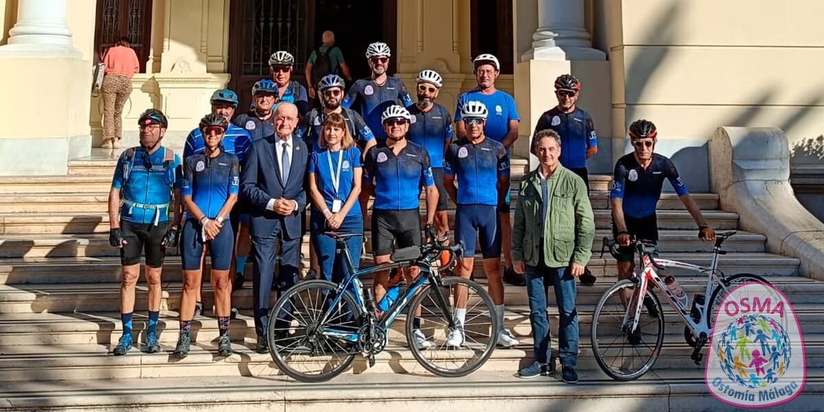 Málaga consolida su modelo de visibilización sanitaria con activismo ciclista