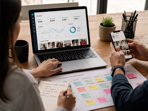 Gestión de redes sociales Málaga