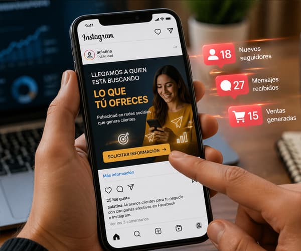 Publicidad en redes sociales Málaga