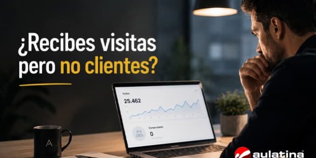 web no genera clientes