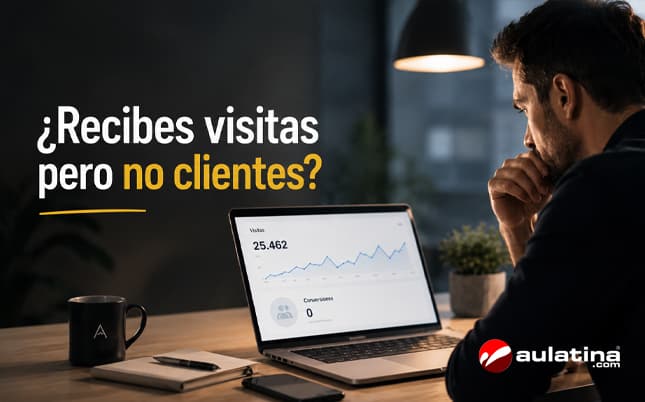 web no genera clientes